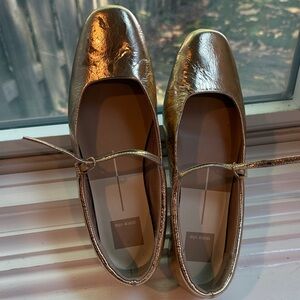 Dolce Vita Metallic Gold Women’s  Loafers/ Flats